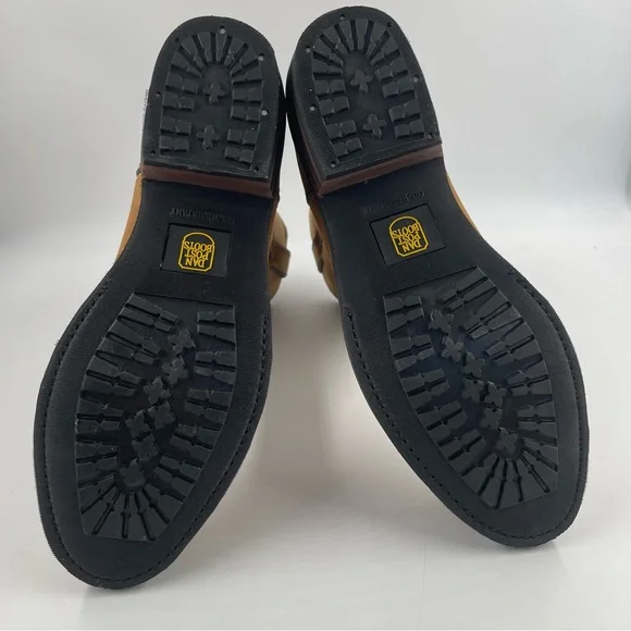 NIB! Dan Post Men’s Albuquerque Waterproof Brown Western Work Boots Soft Toe- 11 - Picture 12 of 15